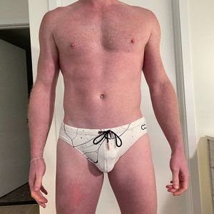2eros Marble swim brief white